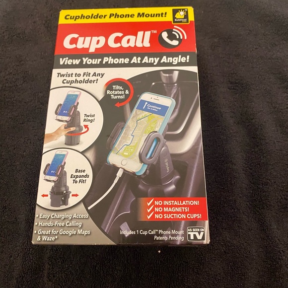Cup Call Cell Phones & Accessories Phone Holder That Fits In Your